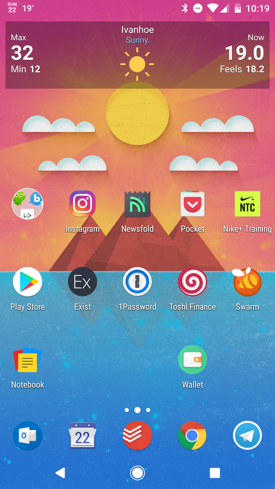 Homescreen